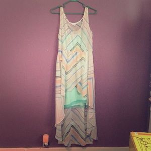 Candies flowing two length dress